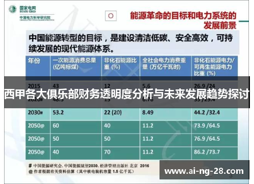 西甲各大俱乐部财务透明度分析与未来发展趋势探讨
